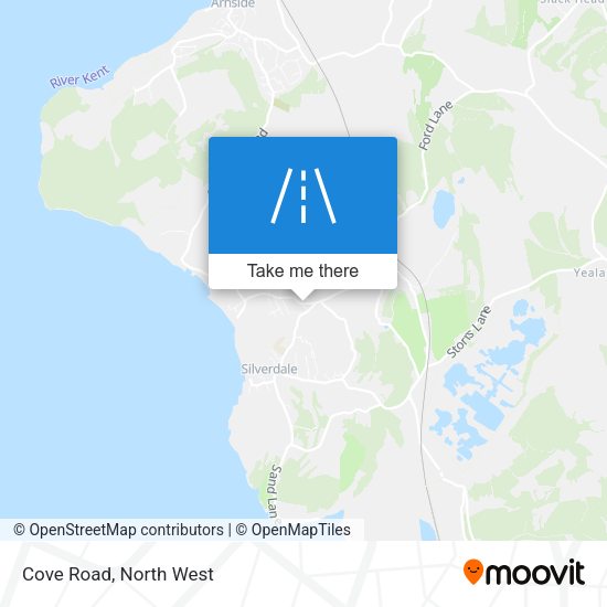 Cove Road map