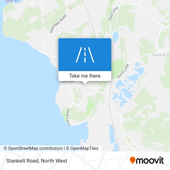 Stankelt Road map