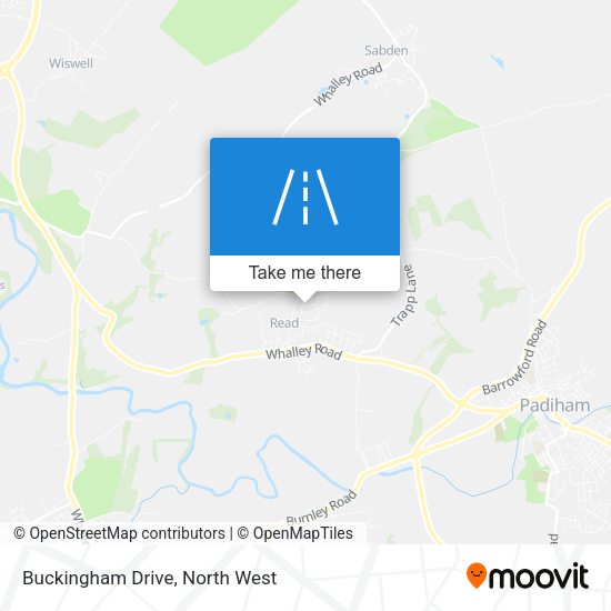 Buckingham  Drive map