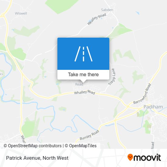 Patrick Avenue map