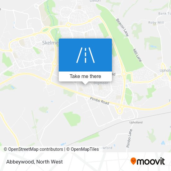 Abbeywood map