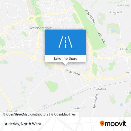 Alderley map