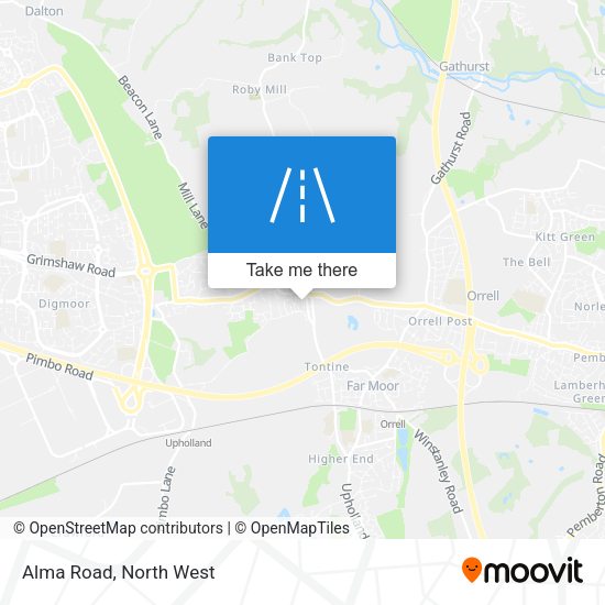 Alma Road map