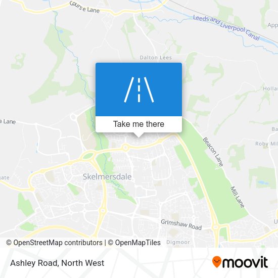 Ashley Road map