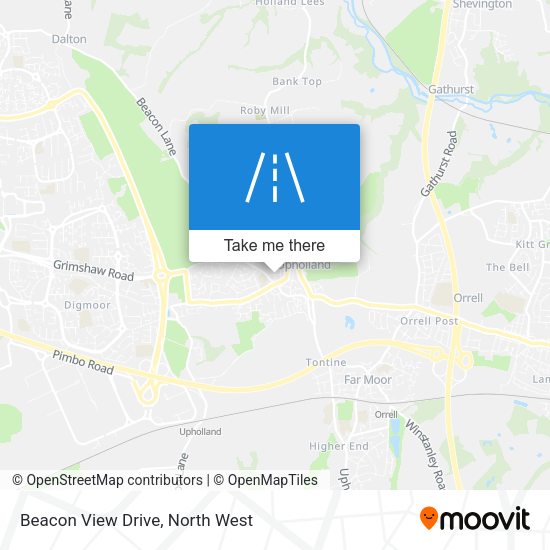 Beacon View Drive map