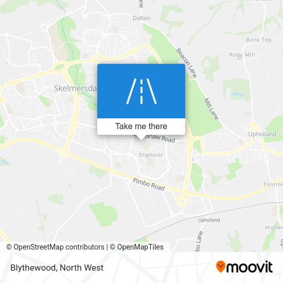 Blythewood map