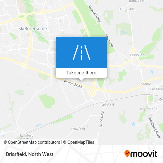 Briarfield map