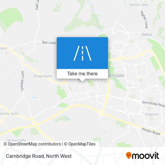 Cambridge Road map