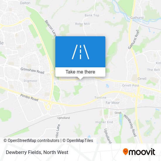 Dewberry Fields map