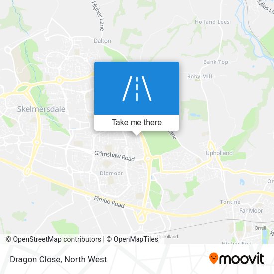 Dragon Close map