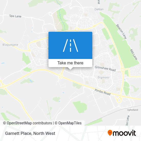 Garnett Place map
