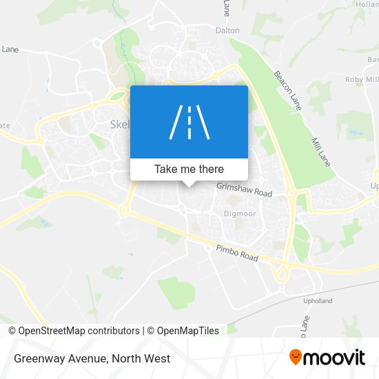 Greenway Avenue map