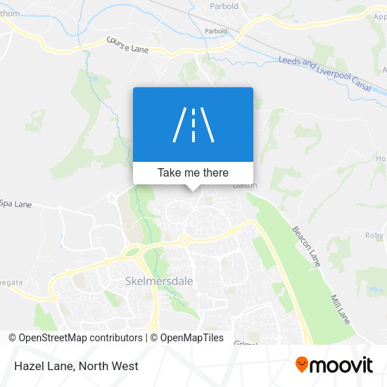 Hazel Lane map