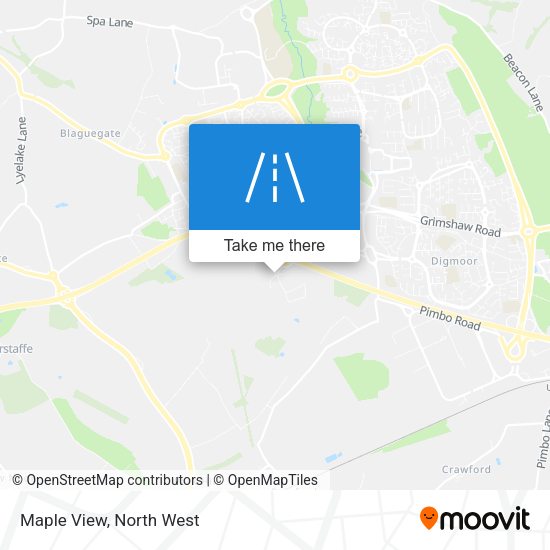 Maple View map