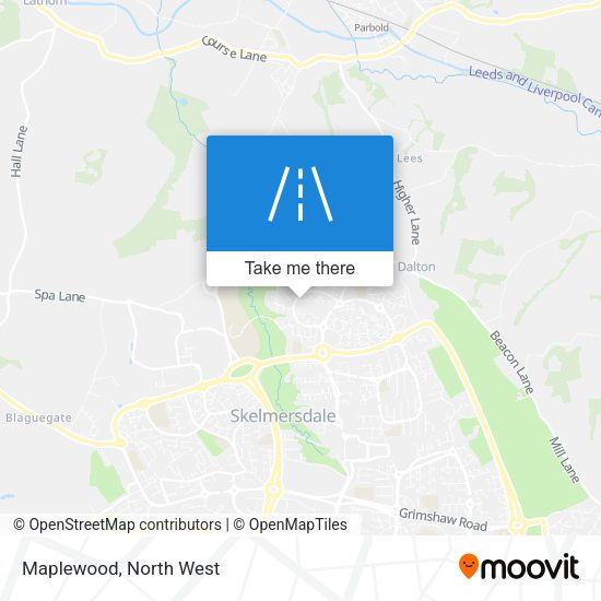 Maplewood map