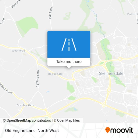 Old Engine Lane map