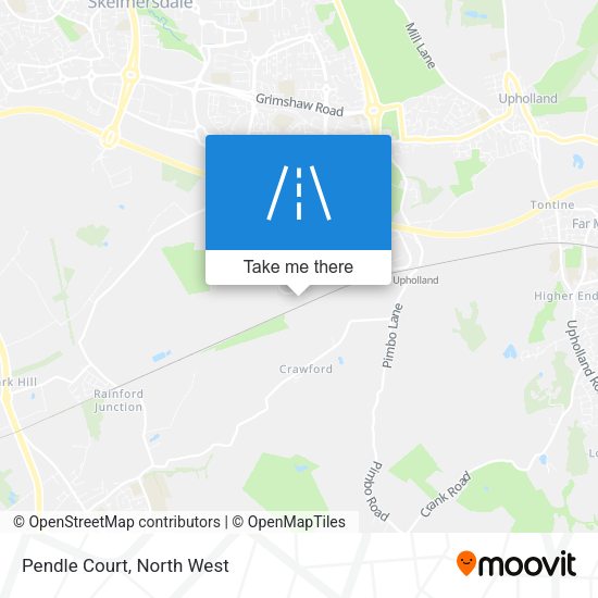 Pendle Court map
