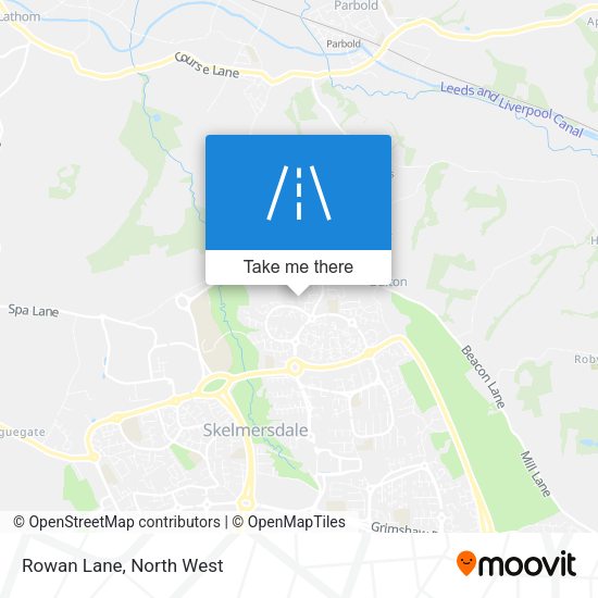 Rowan Lane map