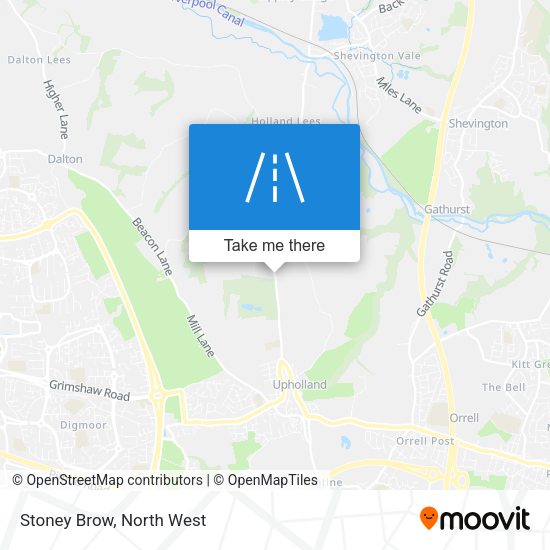 Stoney Brow map