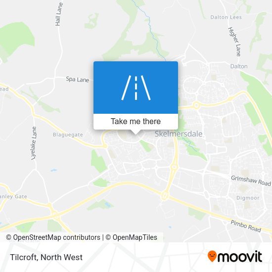 Tilcroft map