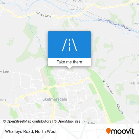 Whalleys Road map