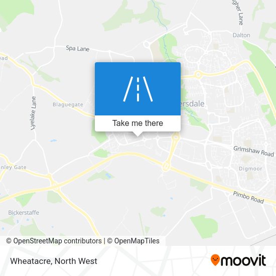 Wheatacre map