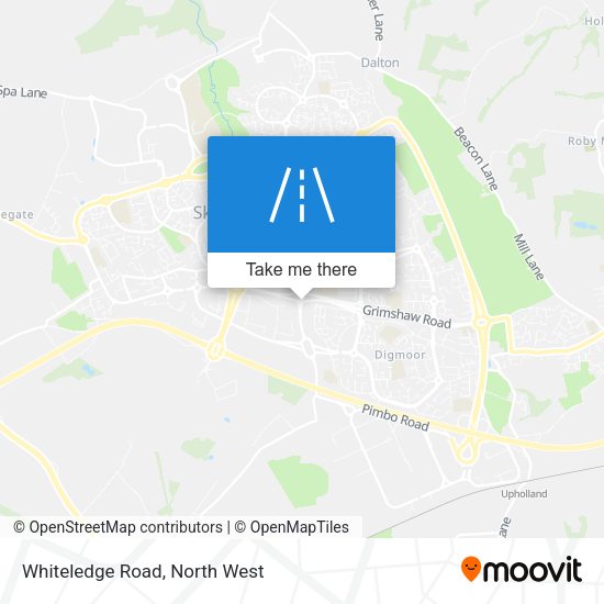 Whiteledge Road map
