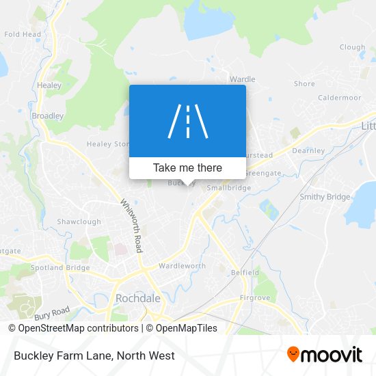 Buckley Farm Lane map