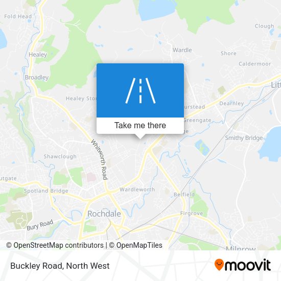 Buckley Road map
