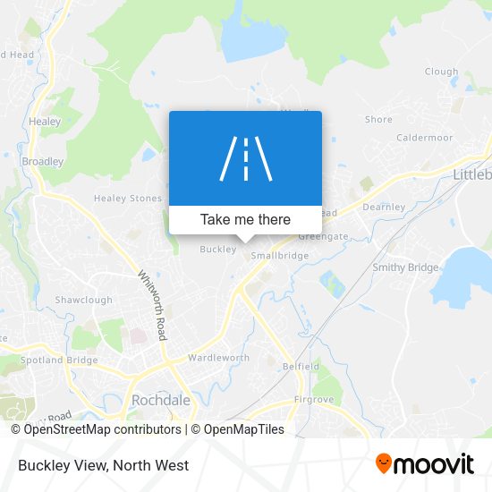 Buckley View map