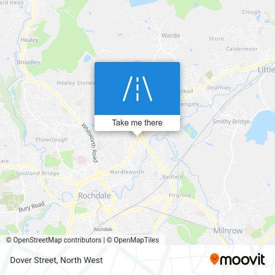 Dover Street map