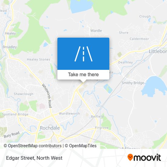 Edgar Street map