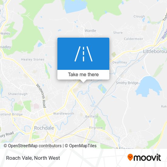 Roach Vale map