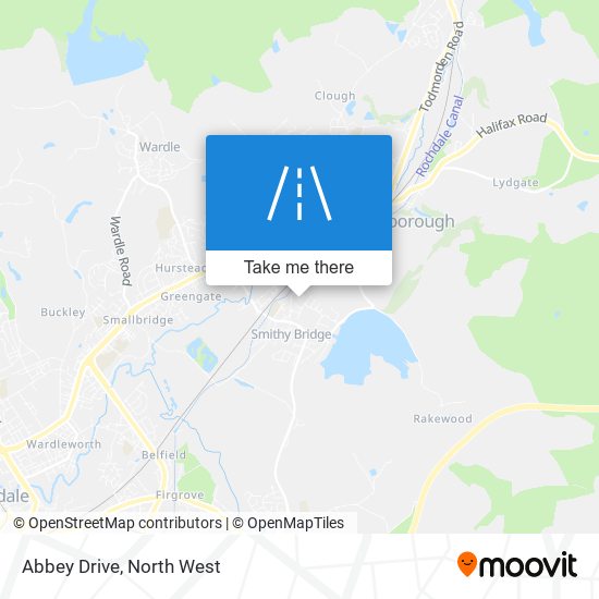 Abbey Drive map