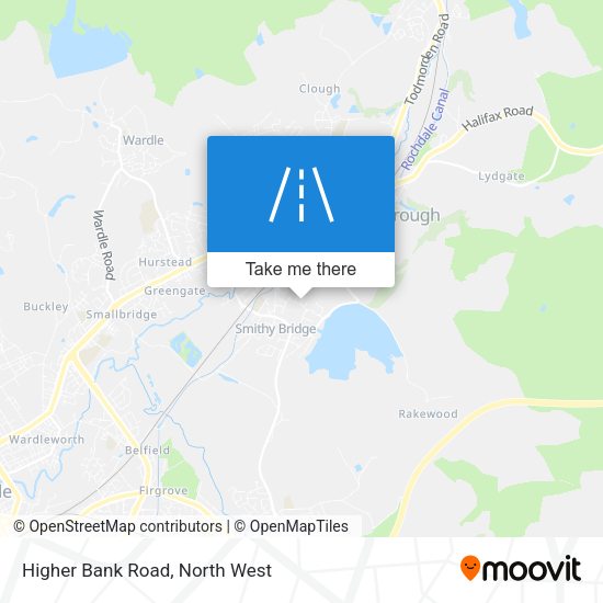 Higher Bank Road map