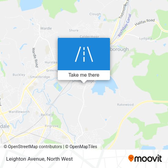 Leighton Avenue map
