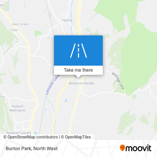 Burton Park map