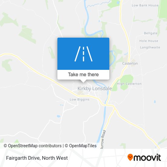 Fairgarth Drive map