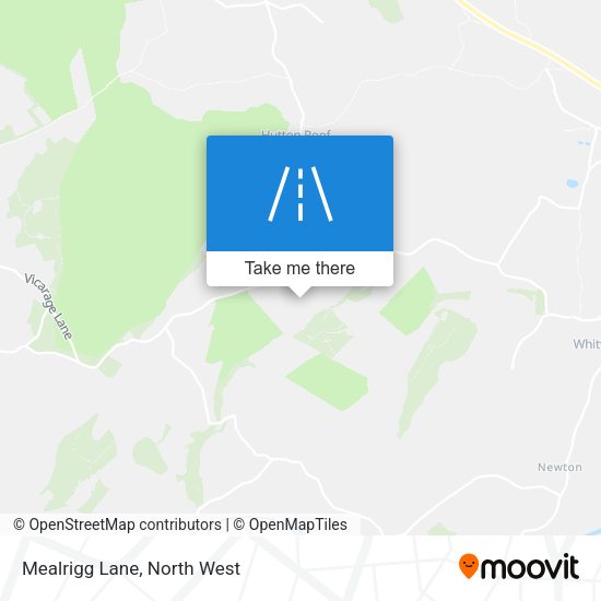 Mealrigg Lane map