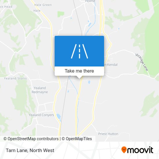 Tarn Lane map