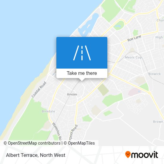 Albert Terrace map