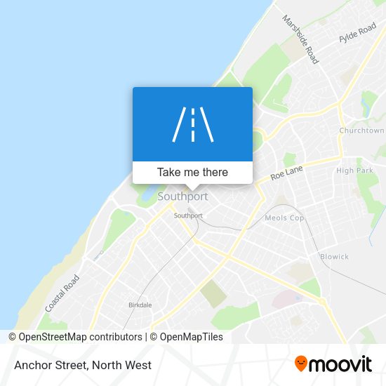 Anchor Street map