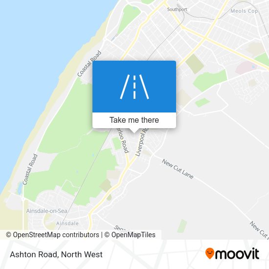 Ashton Road map