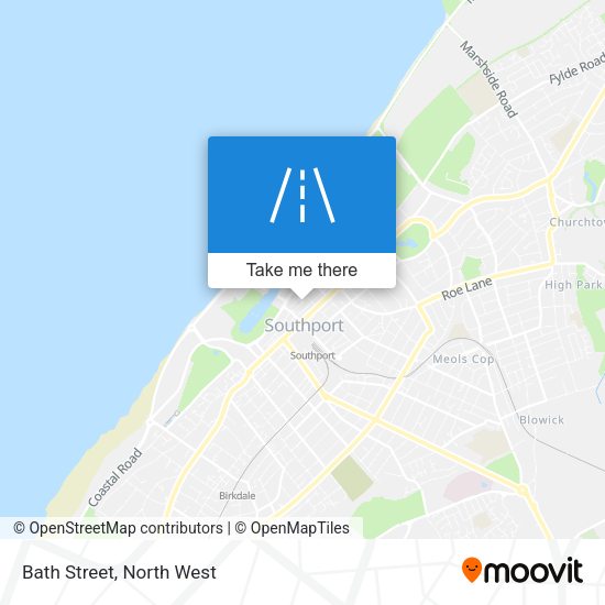 Bath Street map