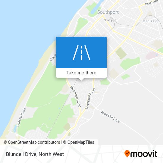 Blundell Drive map
