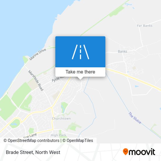 Brade Street map