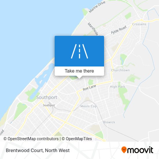 Brentwood Court map