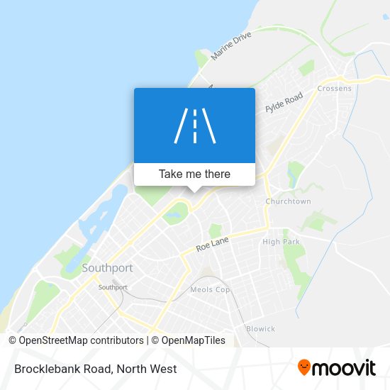 Brocklebank Road map