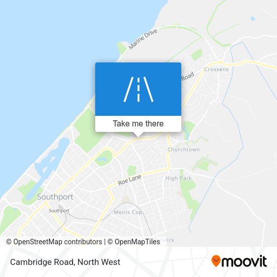 Cambridge Road map