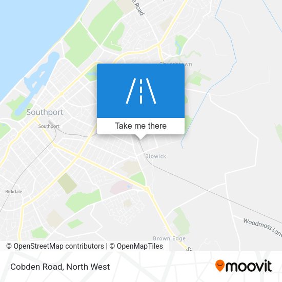 Cobden Road map